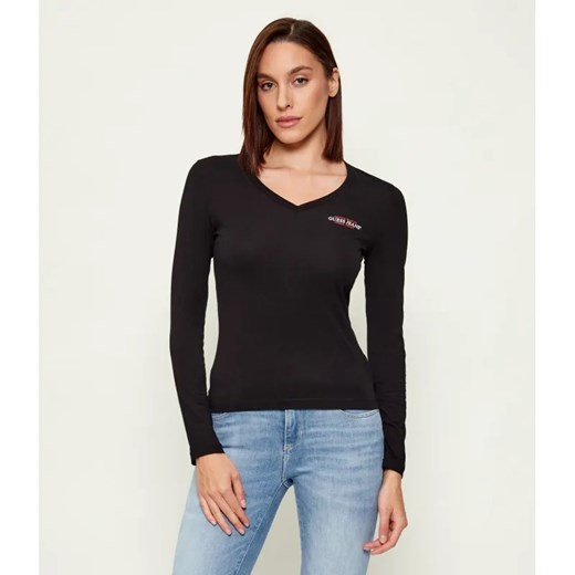 Guess Jeans Bluzka | Slim Fit ze sklepu Gomez Fashion Store w kategorii Bluzki damskie - zdjęcie 187309125