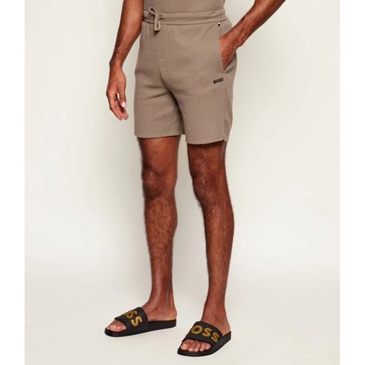 BOSS BLACK Szorty od piżamy Waffle | Regular Fit ze sklepu Gomez Fashion Store w kategorii Piżamy męskie - zdjęcie 187309175