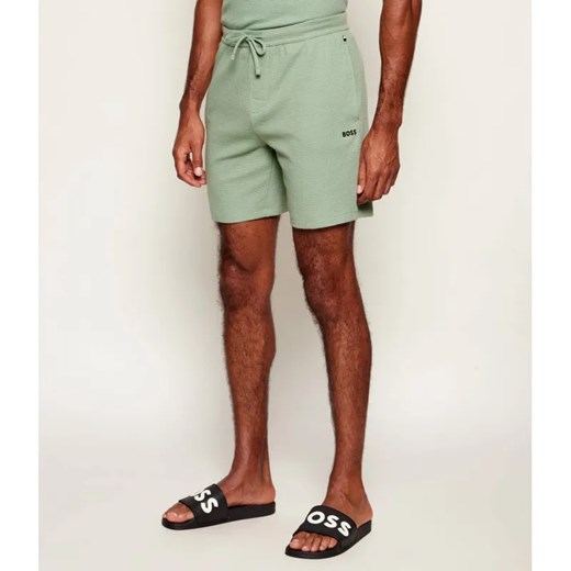 BOSS BLACK Szorty od piżamy Waffle | Regular Fit - id: BW261M000032373 - marki BOSS HUGO BOSS - 187309178 BOSS BLACK Szorty od piżamy Waffle | Regular Fit ze sklepu Gomez Fashion Store w kategorii Piżamy męskie - zdjęcie 187309178
