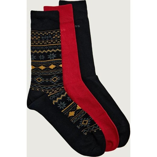 BOSS BLACK Skarpety 3-pack 3PRSGiftset WinterCC ze sklepu Gomez Fashion Store w kategorii Skarpetki męskie - zdjęcie 187309198