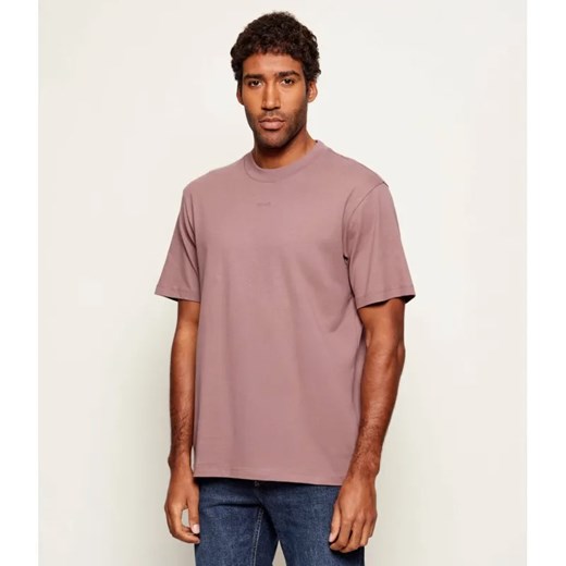 HUGO T-shirt Dapolino | Relaxed fit ze sklepu Gomez Fashion Store w kategorii T-shirty męskie - zdjęcie 187309235