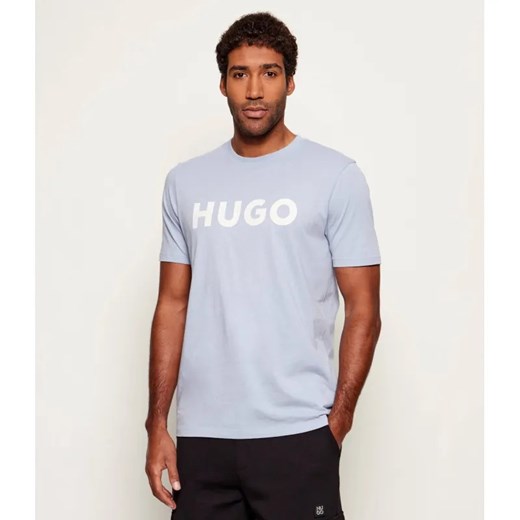 HUGO T-shirt Dulivio | Regular Fit ze sklepu Gomez Fashion Store w kategorii T-shirty męskie - zdjęcie 187309247