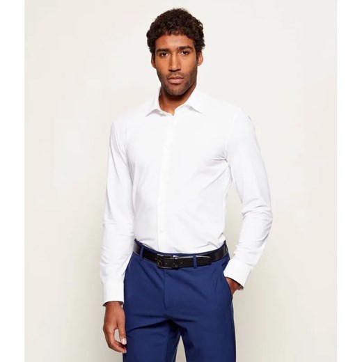 BOSS BLACK Koszula P-HANK-K-261 | Slim Fit | stretch - id: BB261M000158100 - marki BOSS HUGO BOSS - 187309259 BOSS BLACK Koszula P-HANK-K-261 | Slim Fit | stretch ze sklepu Gomez Fashion Store w kategorii Koszule męskie - zdjęcie 187309259