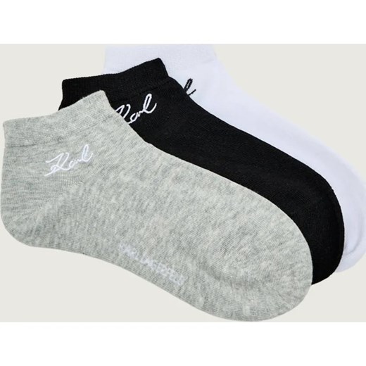 Karl Lagerfeld Skarpety 3-pack Signature ze sklepu Gomez Fashion Store w kategorii Skarpetki damskie - zdjęcie 187311659