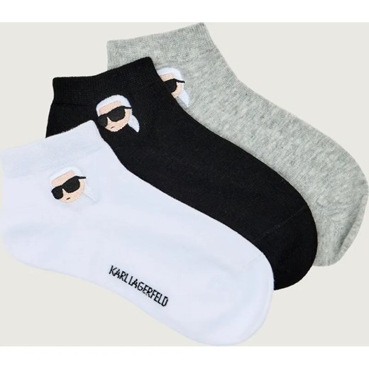 Karl Lagerfeld Skarpety/stopki 3-pack Ikon ze sklepu Gomez Fashion Store w kategorii Skarpetki damskie - zdjęcie 187311706