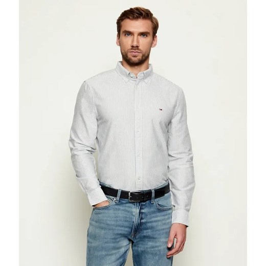 Tommy Jeans Koszula | Slim Fit | oxford ze sklepu Gomez Fashion Store w kategorii Koszule męskie - zdjęcie 187311707