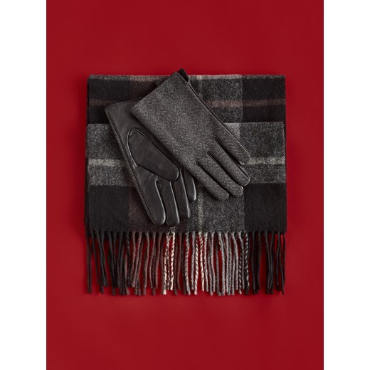 Reserved - Rękawiczki z wełną - czarny ze sklepu Reserved w kategorii Rękawiczki męskie - zdjęcie 187311938