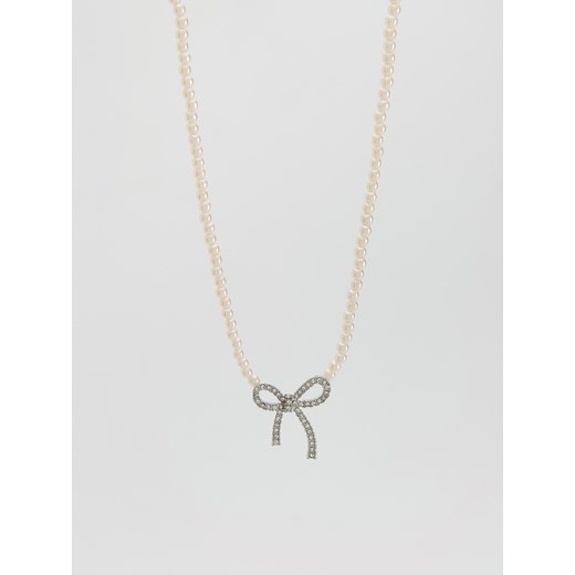 Reserved - Naszyjnik z kokardką - wielobarwny ze sklepu Reserved w kategorii Naszyjniki - zdjęcie 187312377