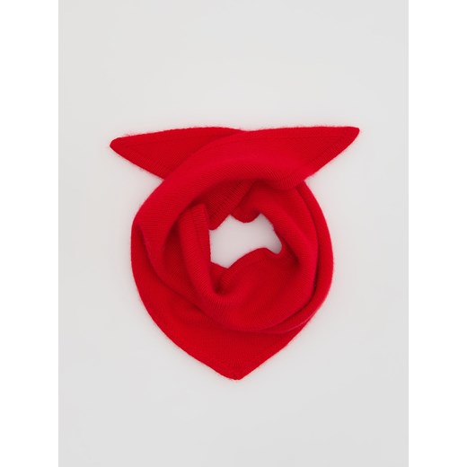 Reserved - Szal z wełną i kaszmirem - czerwony ze sklepu Reserved w kategorii Szaliki i chusty damskie - zdjęcie 187312495