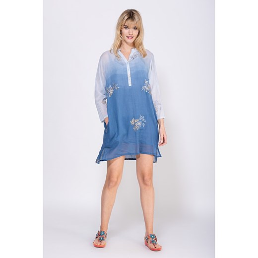 Peace & Love Sukienka plażowa w kolorze niebieskim Peace & Love M okazja Limango Polska