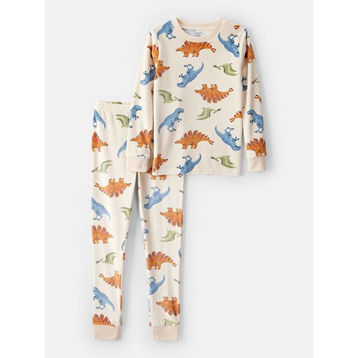carter&apos;s Piżama w kolorze kremowo-błękitno-pomarańczowym ze sklepu Limango Polska w kategorii Piżamy dziecięce - zdjęcie 187313178