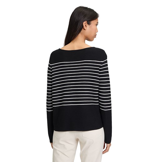 Betty Barclay Sweter w kolorze czarno-kremowym 44 wyprzedaż Limango Polska