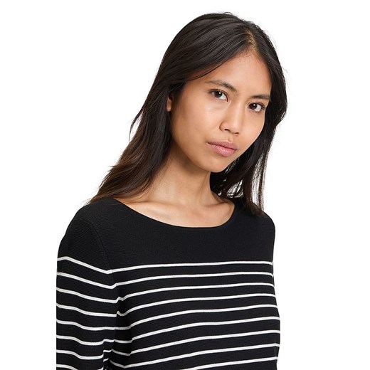 Betty Barclay Sweter w kolorze czarno-kremowym 38 okazja Limango Polska