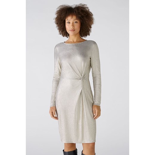 Oui Sukienka w kolorze złotym 40 wyprzedaż Limango Polska