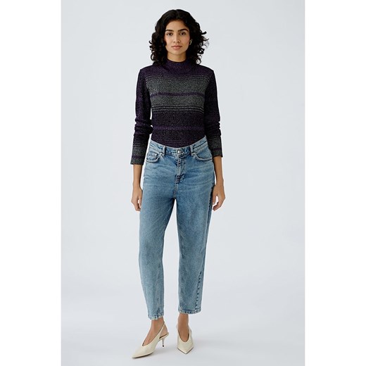 Oui Sweter w kolorze szaro-fioletowym - id: 17969842 - marki Limango Polska - 187313718 Oui Sweter w kolorze szaro-fioletowym ze sklepu Limango Polska w kategorii Swetry damskie - zdjęcie 187313718