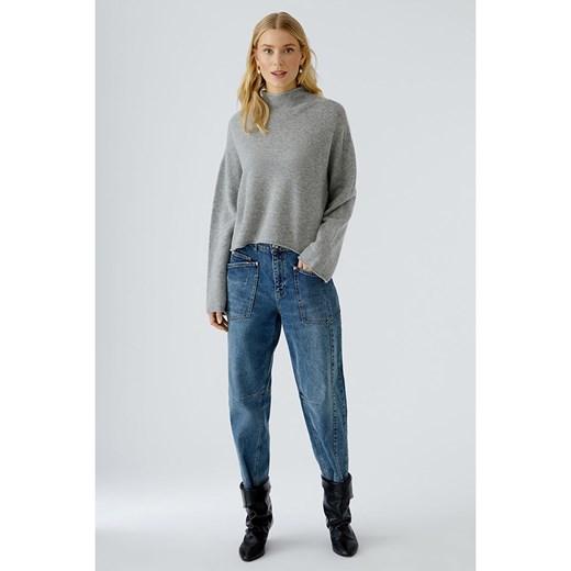 Oui Wełniany golf w kolorze szarym 42 okazyjna cena Limango Polska