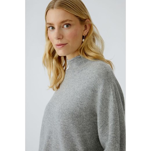 Oui Wełniany golf w kolorze szarym 42 Limango Polska okazja