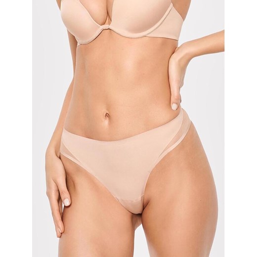 Esotiq Figi brazylijskie Stella 39563 Beżowy ze sklepu MODIVO w kategorii Majtki damskie - zdjęcie 187314046