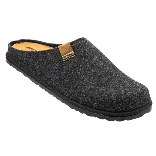 Wygodne kapcie męskie INBLU SI-25, grafitowe ze sklepu ulubioneobuwie w kategorii Kapcie męskie - zdjęcie 187314728