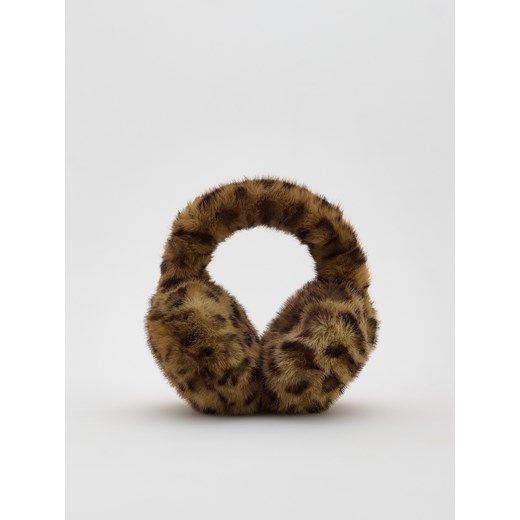 Reserved - Nauszniki ze sztucznego futerka - brązowy ze sklepu Reserved w kategorii Nauszniki damskie - zdjęcie 187315285