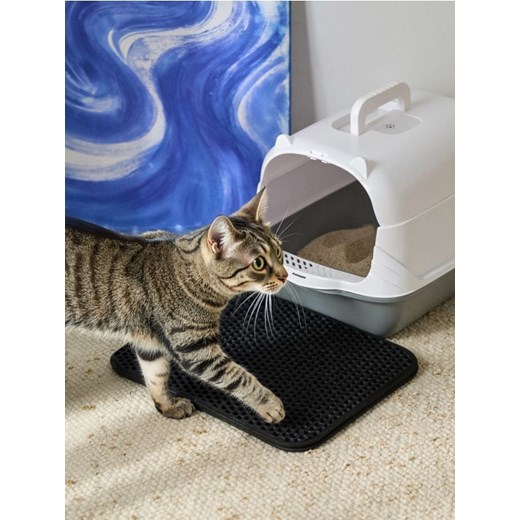 Sinsay - Mata pod kuwetę - czarny ze sklepu Sinsay w kategorii Dla zwierząt - zdjęcie 187315985