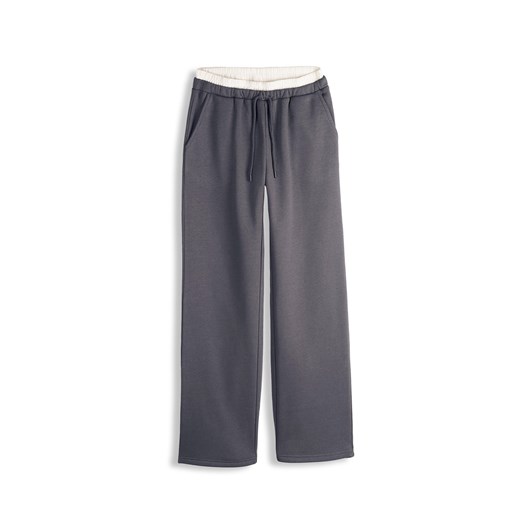 GATE Spodnie dresowe z kontrastową gumą 32 ze sklepu gateshop w kategorii Spodnie damskie - zdjęcie 187316995