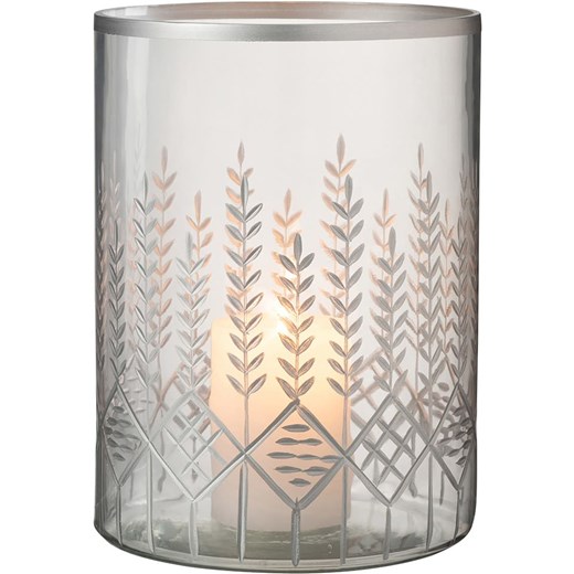 J Line Świecznik "Chloe" w kolorze srebrnym - wys. 26 x Ø 19 cm - id: 16282552 - marki J-Line - 187317189 J Line Świecznik "Chloe" w kolorze srebrnym - wys. 26 x Ø 19 cm ze sklepu Limango Polska w kategorii Świeczniki - zdjęcie 187317189