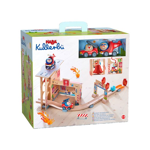 Haba Tor wyścigowy &quot;Remiza strażacka&quot; ze wzorem - 2+ ze sklepu Limango Polska w kategorii Zabawki - zdjęcie 187317209