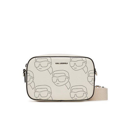 Torebka KARL LAGERFELD A2W30066 Biały ze sklepu eobuwie.pl w kategorii Listonoszki - zdjęcie 187317287