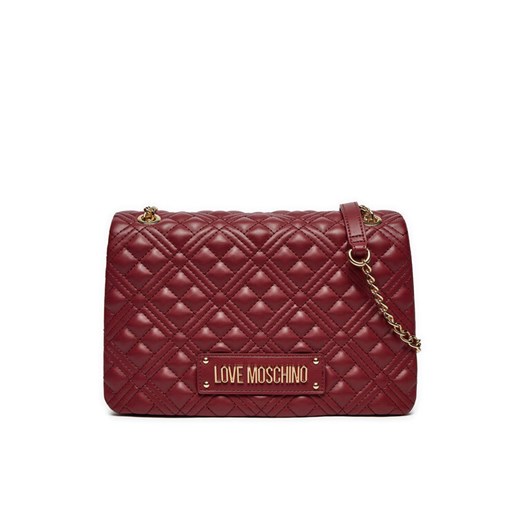 Torebka LOVE MOSCHINO JC4014PP1LLA0552 Bordowy ze sklepu eobuwie.pl w kategorii Listonoszki - zdjęcie 187317377