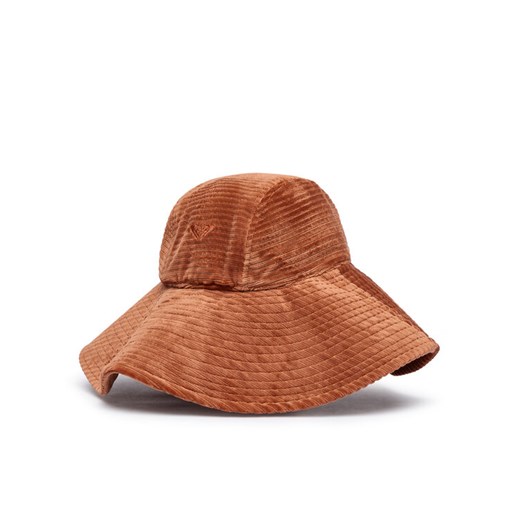 Kapelusz Roxy ERJHA04065 Brązowy ze sklepu eobuwie.pl w kategorii Kapelusze damskie - zdjęcie 187317387