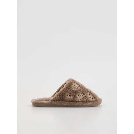 Reserved - Miękkie kapcie - beżowy Reserved 38/39 Reserved