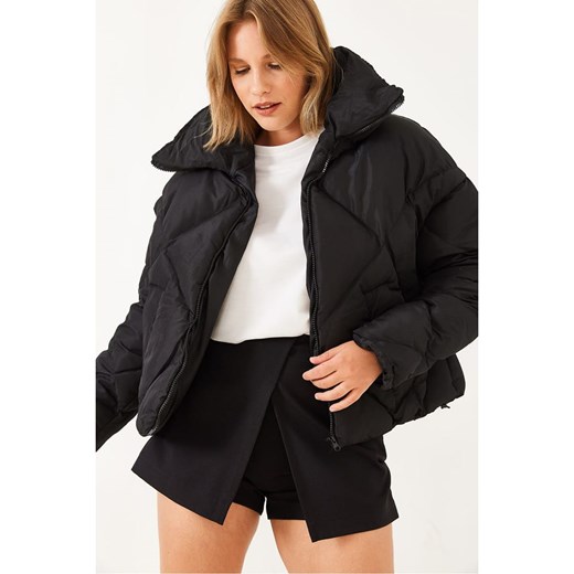 Happiness Istanbul Kurtka zimowa w kolorze czarnym Happiness Istanbul 38 promocyjna cena Limango Polska