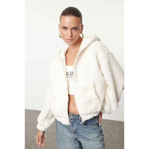 trendyol Bluza w kolorze kremowym Trendyol M Limango Polska wyprzedaż