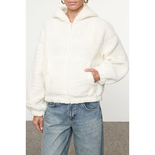 trendyol Bluza w kolorze kremowym Trendyol S okazja Limango Polska