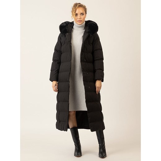 APART Płaszcz zimowy w kolorze czarnym - id: 17817397 - marki APART - 187318866 APART Płaszcz zimowy w kolorze czarnym ze sklepu Limango Polska w kategorii Kurtki damskie - zdjęcie 187318866