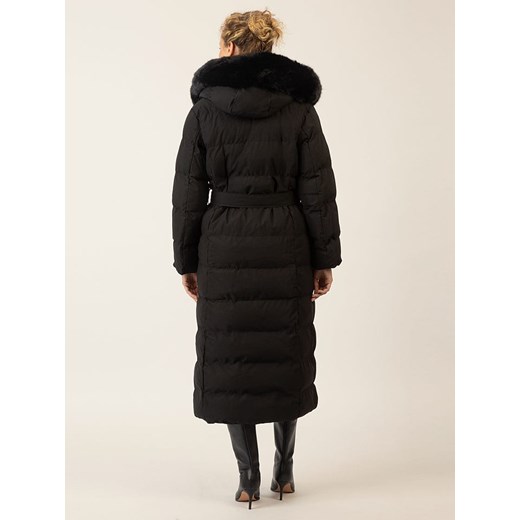 APART Płaszcz zimowy w kolorze czarnym 42 Limango Polska promocyjna cena