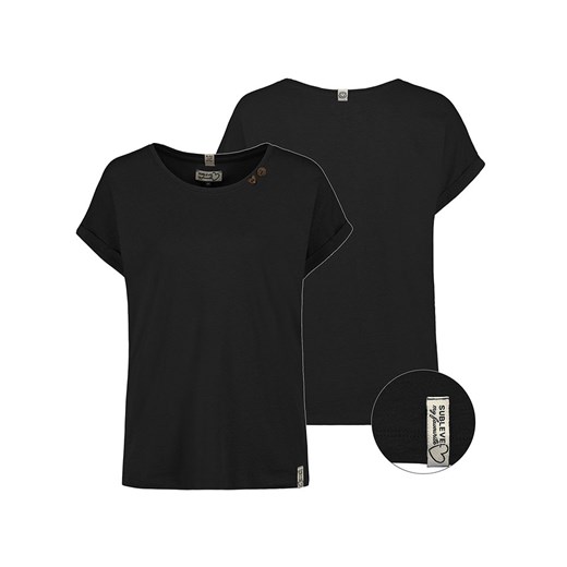 Sublevel Koszulka w kolorze czarnym ze sklepu Limango Polska w kategorii Bluzki damskie - zdjęcie 187319008