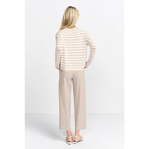 Rich &amp; Royal Sweter w kolorze biało-beżowym Rich & Royal S wyprzedaż Limango Polska