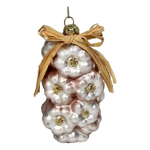 Kersten Ozdoba choinkowa &quot;Garlic&quot; w kolorze białym - wys. 10 cm ze sklepu Limango Polska w kategorii Dekoracje bożonarodzeniowe - zdjęcie 187319135