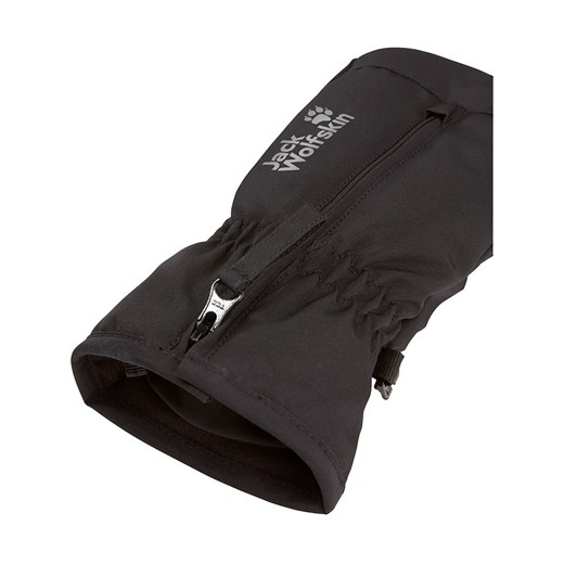 Jack Wolfskin Rękawiczki funkcyjne &quot;Easy Zip&quot; w kolorze czarnym Jack Wolfskin 128 promocja Limango Polska