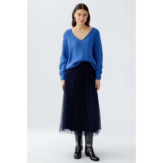 Oui Spódnica w kolorze granatowym 38 Limango Polska promocja