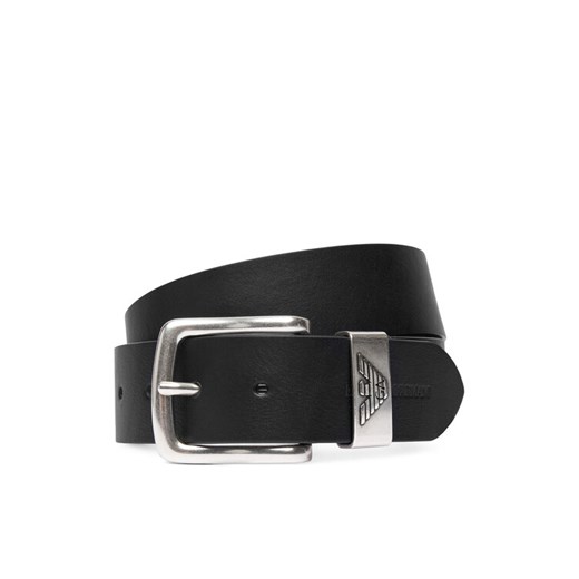 Pasek Męski Emporio Armani Y4S201 YDD6G 80001 Czarny ze sklepu eobuwie.pl w kategorii Paski męskie - zdjęcie 187319478