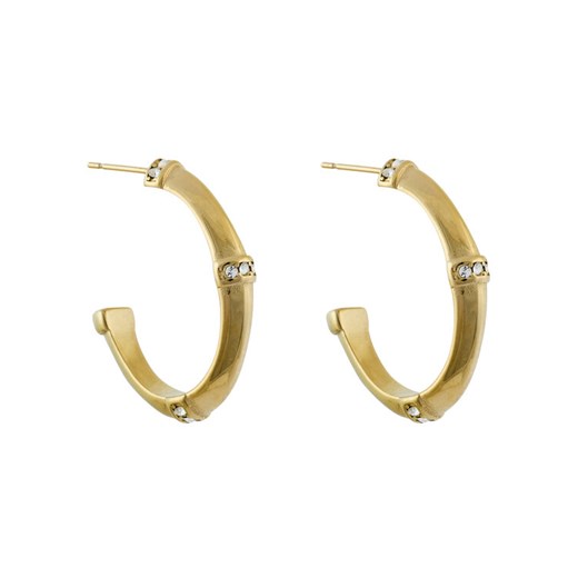 Kolczyki Guess JUBE05 160JW Złoty ze sklepu eobuwie.pl w kategorii Kolczyki - zdjęcie 187319518