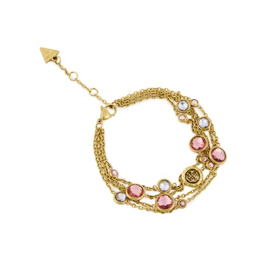 Bransoletka Guess JUBB05 093JW Złoty ze sklepu eobuwie.pl w kategorii Bransoletki - zdjęcie 187319529