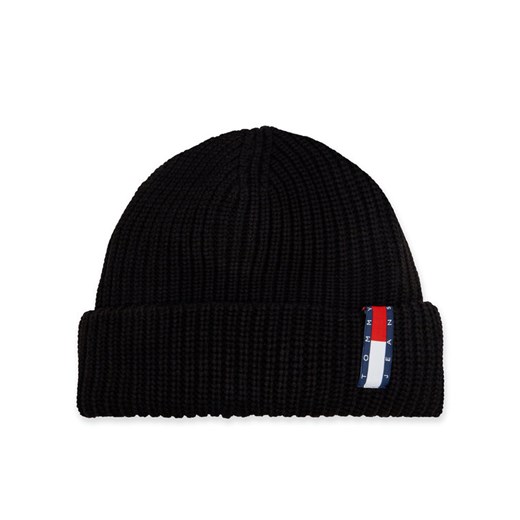 Tommy Jeans Czapka Im Tju Unisex Beanie AU0AU01808 Czarny ze sklepu MODIVO w kategorii Czapki zimowe damskie - zdjęcie 187319798