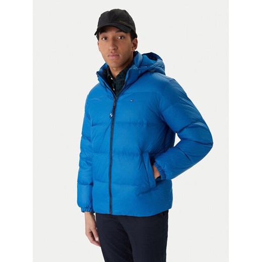 Tommy Jeans Kurtka puchowa Essential DM0DM19786 Niebieski Regular Fit ze sklepu MODIVO w kategorii Kurtki męskie - zdjęcie 187319868