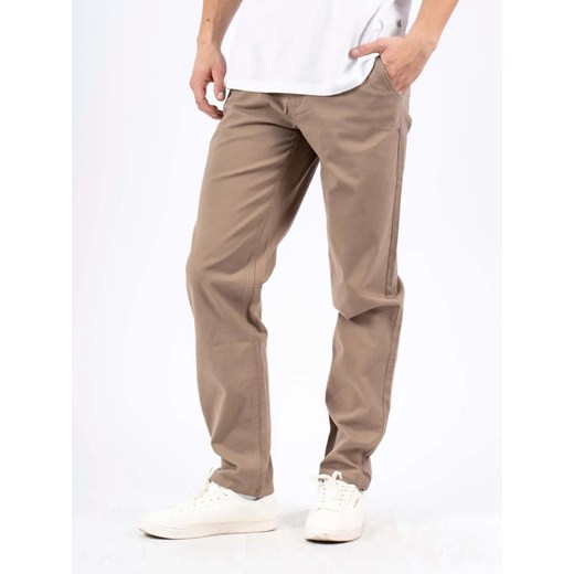 Męskie Spodnie Materiałowe Marcus Gerry Chino 6080 Golden Sand 16-200140 ze sklepu YouNeedit.pl w kategorii Spodnie męskie - zdjęcie 187321309
