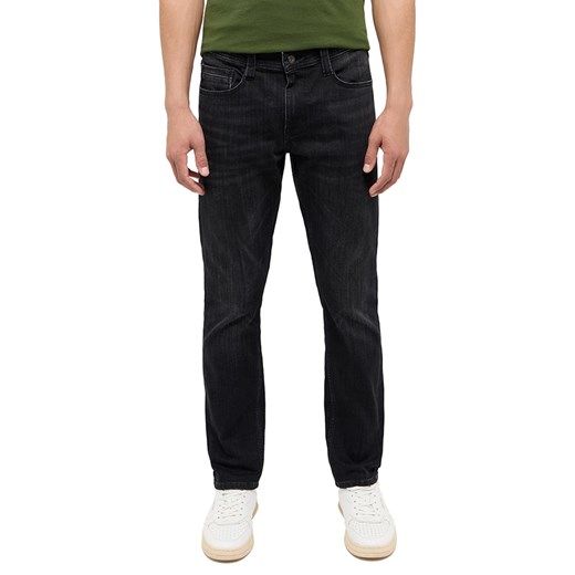 Męskie Spodnie Jeansowe Mustang Style Oregon Slim Denim Black 1015508 4000 882 ze sklepu YouNeedit.pl w kategorii Jeansy męskie - zdjęcie 187321465