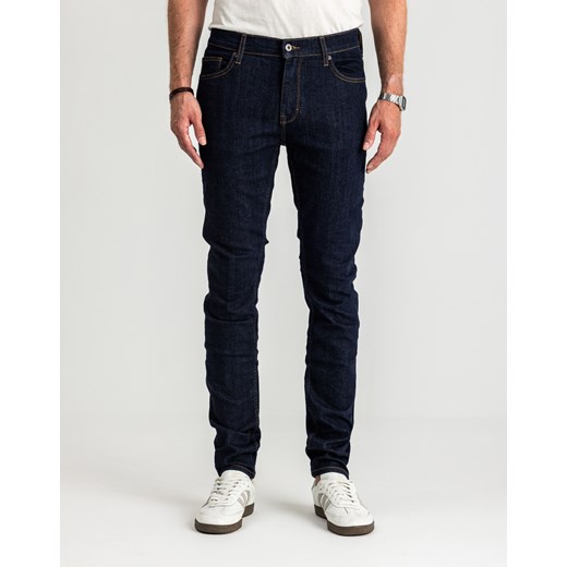 Męskie Spodnie Jeansowe MUSTANG Frisco Skinny Denim Blue 1016417 5000 940 ze sklepu YouNeedit.pl w kategorii Jeansy męskie - zdjęcie 187321836